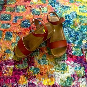 Cute brown sandals